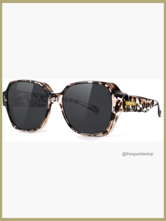 Polarized Fit Over Glasses Sunglasses for Women Lightweight TR90 Frame main image 7